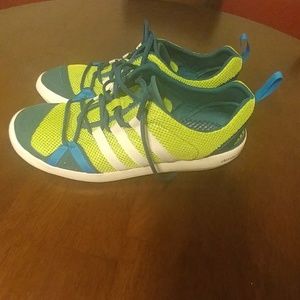 Adidas neon climacool shoes size 10.5